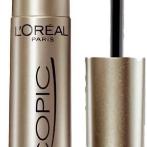 L’Oréal Paris Telescopic Mascara, Eyelash Lengthening Mascara, Unique Non-Clumping Formula, , Blackest Black, 8 ml