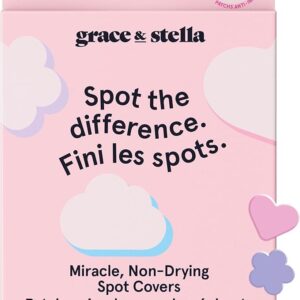grace & stella Award Winning Hydrocolloid Patches with Salicylic Acid (Multishape, 36 Count) - Covers with Tea Tree - Patches for Impurities - Dermatologist Tested Skin Care, Cruelty Free, Vegan