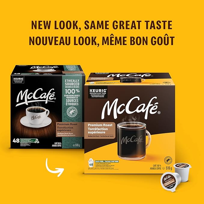 McCafe Premium Medium Dark Roast K-Cup Coffee Pods, 48 Count, - Image 2